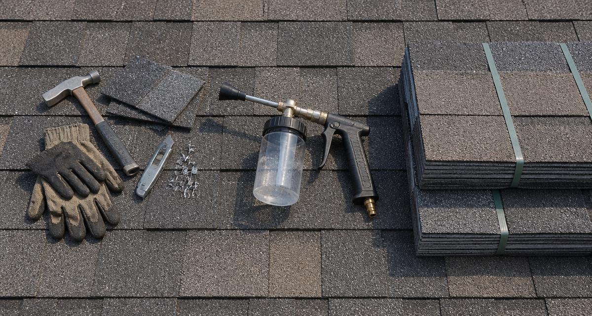 Asphalt roof condition comparison for repair, rejuvenation, and replacement